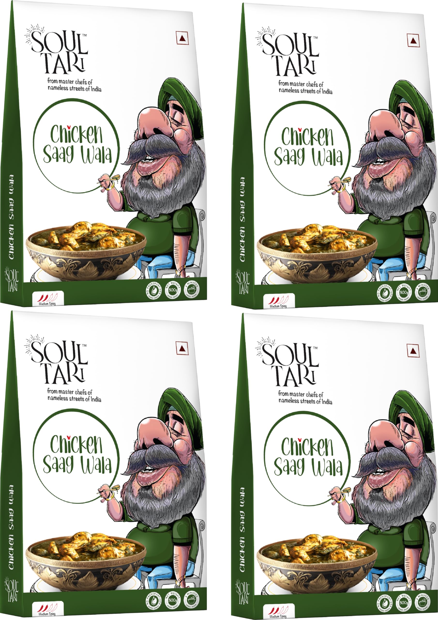 See full amazon price history chart for SOULTARI Ready To Eat Chicken Saag Wala | Succulent Chunks Of Boneless Chicken In A Fragrant Palak Gravy | Sufficent For Two | Just Heat And Eat | 300 Gram | Pack Of 4 SOULTARI Ready To Eat Chicken Saag Wala | Succulent Chunks Of Boneless Chicken In A Fragrant Palak Gravy | Sufficent For Two | Just Heat And Eat | 300 Gram | Pack Of 4 (B0D4QZZZRX) Amazon Price History, Amazon Price Tracker