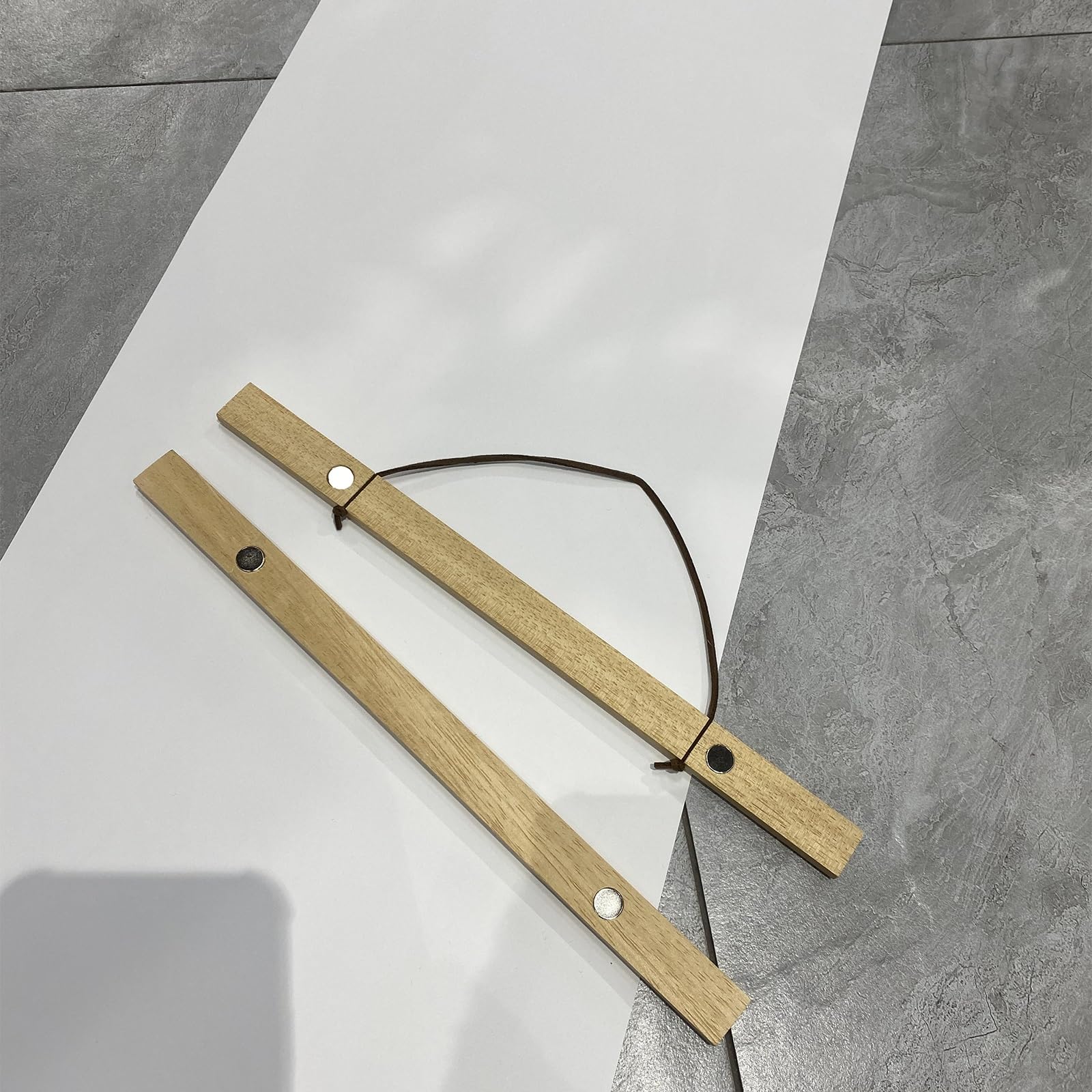 Colgadores de cuadros para pinturas y pósteres, kit ligero para colgar en la pared sin clavos, sistema magnético para colgar cuadros para una fácil instalación