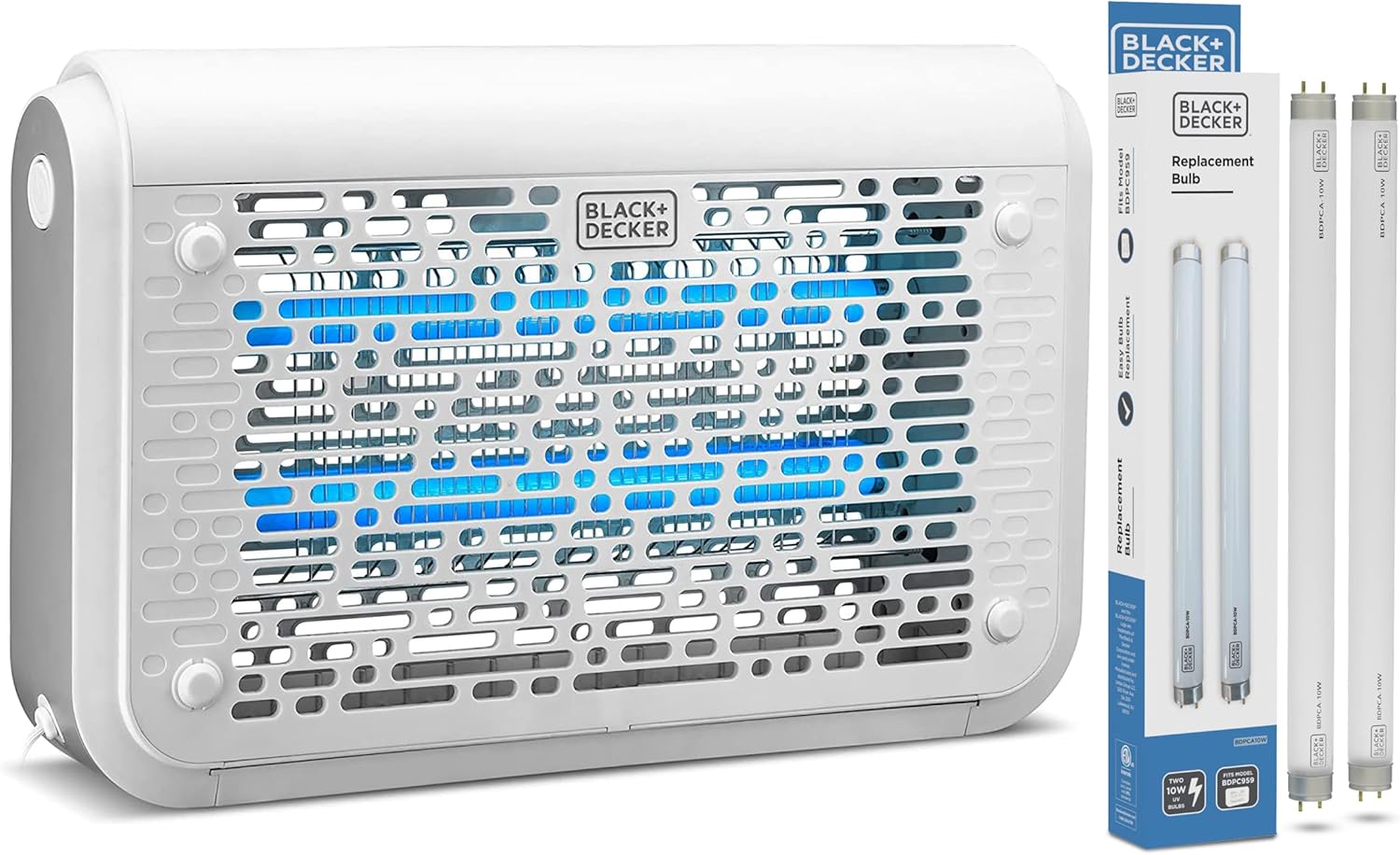 BLACK+DECKER Bug Zapper Electric UV Insect Killer