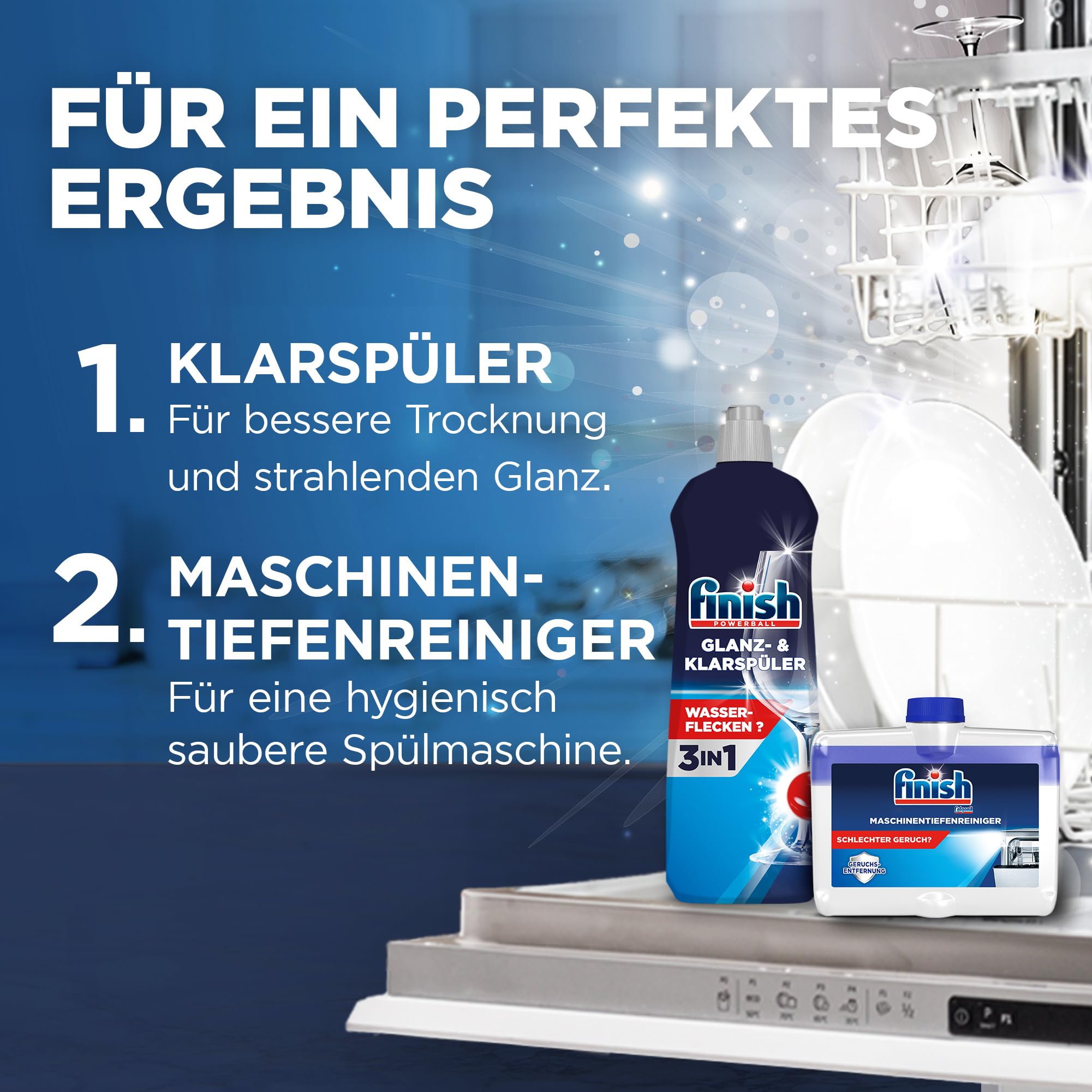 Finish Quantum Infinity Shine Spülmaschinentabs Gigapack 2 x 83 Tabs