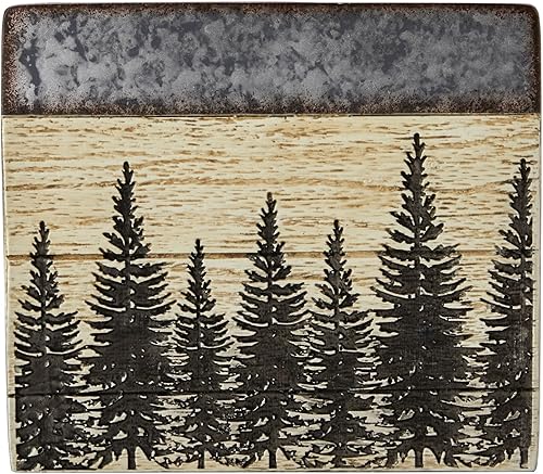 SKL Home Yellowstone Aspen Lodge - Porta cepillos de dientes, natural