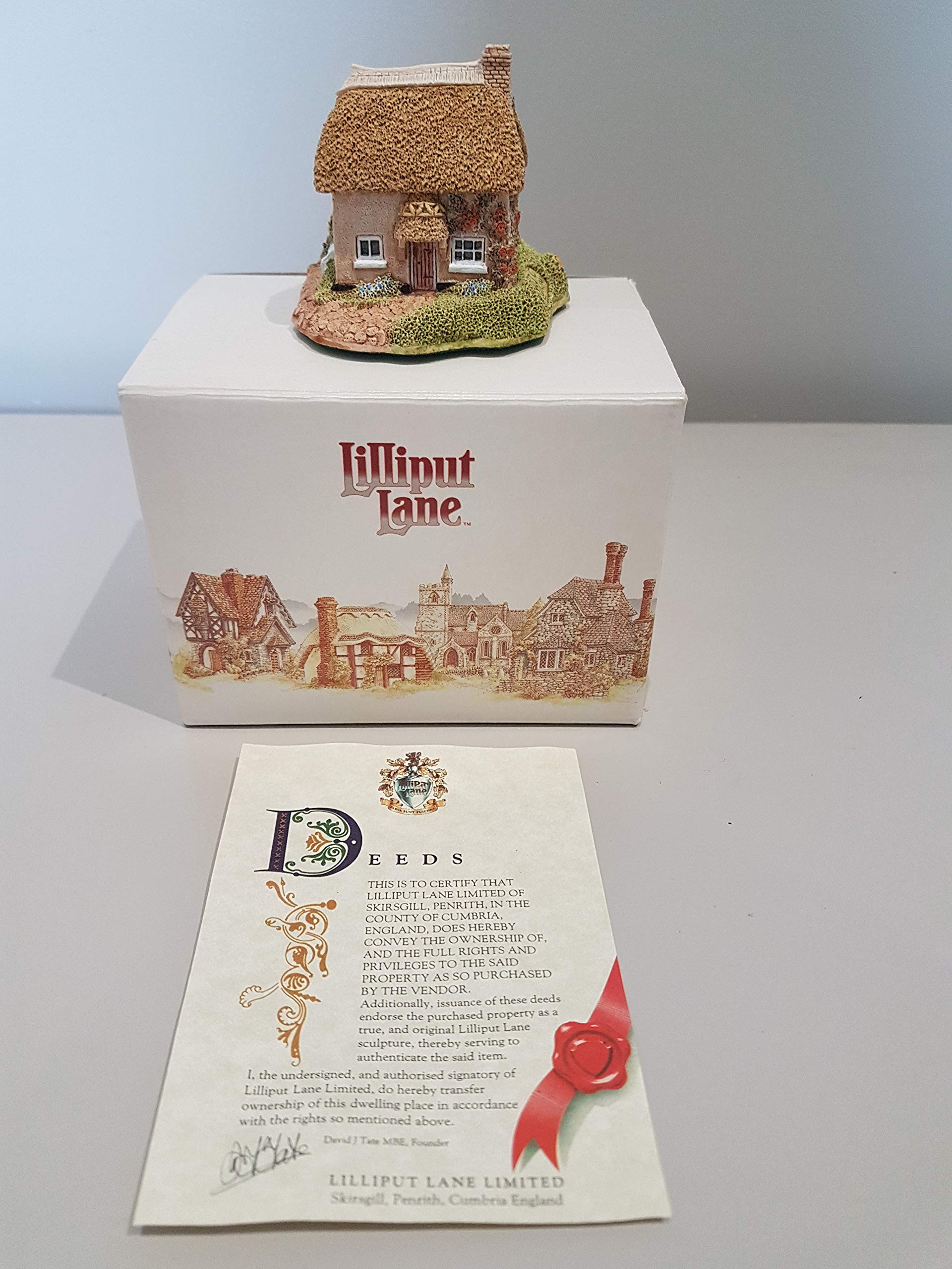 Lilliput Lane Natural Colors Otter Reach, Made In Great Britain
