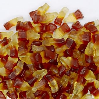 Smarty Stop Gummy Collections Classic Mini Cola Bottles, 1 Pound Pack of 1