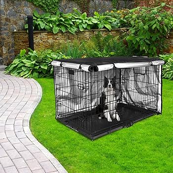 クレートカバー Amazon.co.jp: 両開きドア犬用クレートカバー、210D