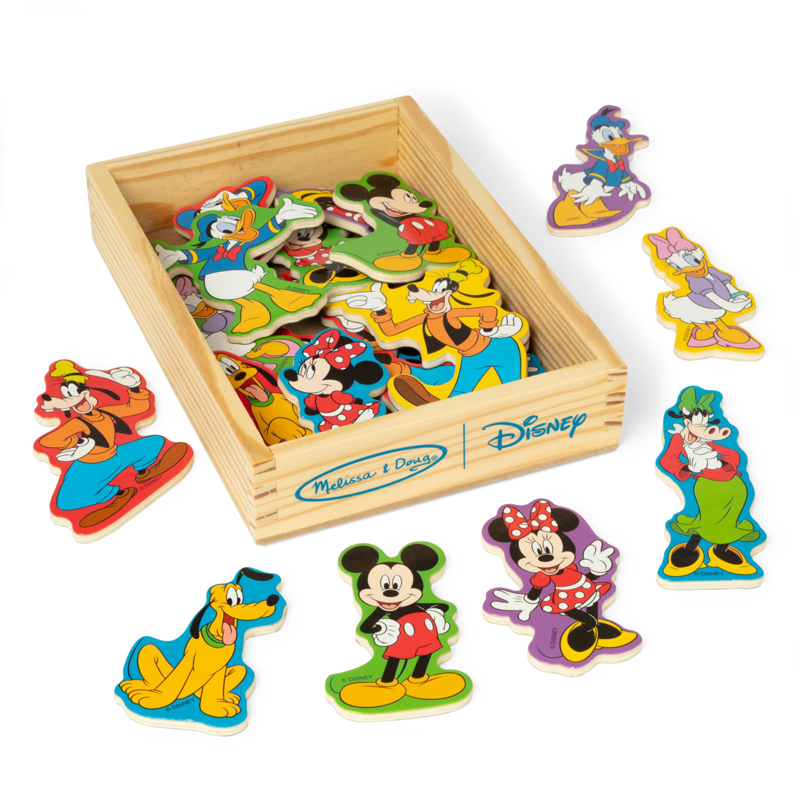 Amazon.com: Melissa & Doug Disney Mickey Mouse Wooden Character