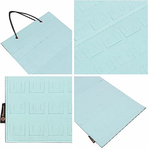 Miniatura 6 de Organizador de broches colgantes, estuche de almacenamiento de pines de exhibición, soporte de almacenamiento de colección de broches, capacidad