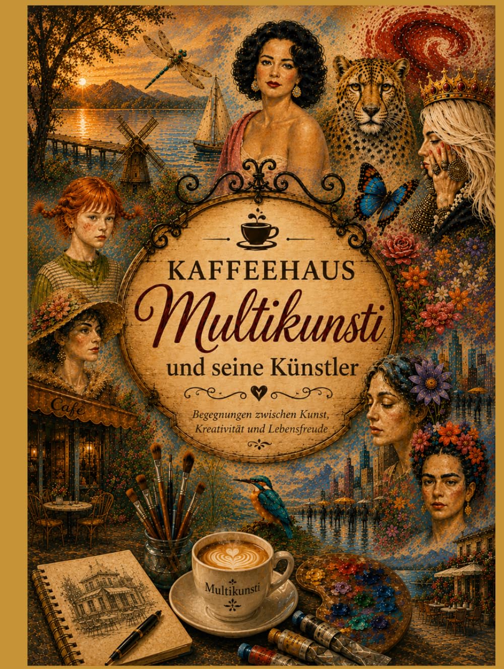 Kaffeehaus Multikunsti und seine Künstler: Begegnungen zwischen Kunst, Kreativität und Lebensfreude