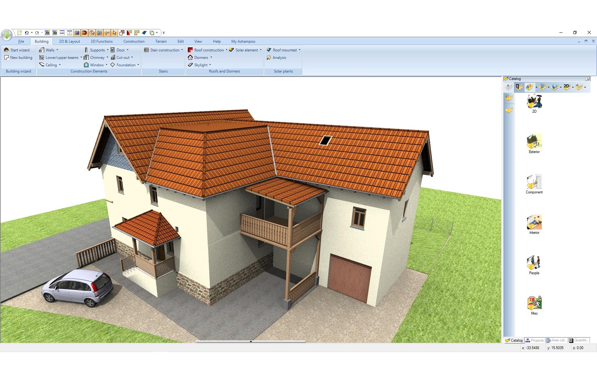 3D CAD 12 PRO - The professional CAD solution, from blueprints to interior design, Architecture for Win 11, 10
