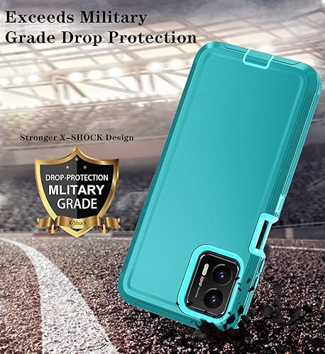 Miniatura 7 de ONOLA Funda compatible con Moto G 5G 2023 con protector de pantalla HD (2 paquetes), funda para teléfono Motorola G 5G 2023 resistente 3 en 1 (Moto