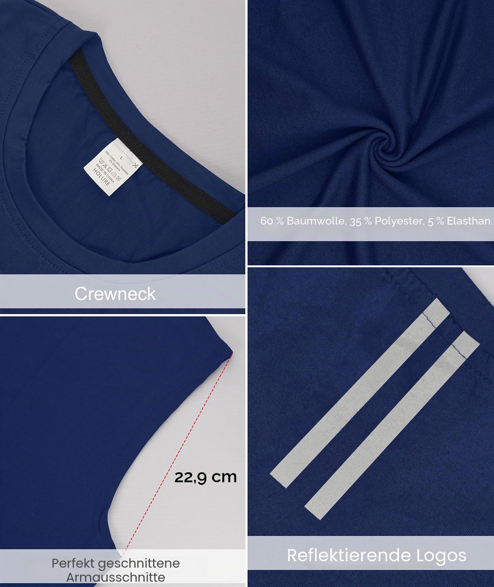Herren Baumwoll-Tanktops, ärmellose Muskelshirts für Fitness & Training.