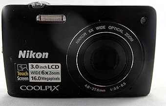 NIKON COOLPIX S4200 COMPACT DIGITAL CAMERA BLACK 16 MP 6x OPTICAL ZOOM TFT LCD NIKON COOLPIX S4200 COMPACT DIGITAL CAMERA BLACK 16 MP 6x OPTICAL ZOOM TFT LCD