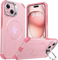 Vista 37 de ESR Funda magnética resistente para iPhone 13 Pro con soporte, protección contra caídas de grado militar de 23 pies, compatible con accesorios
