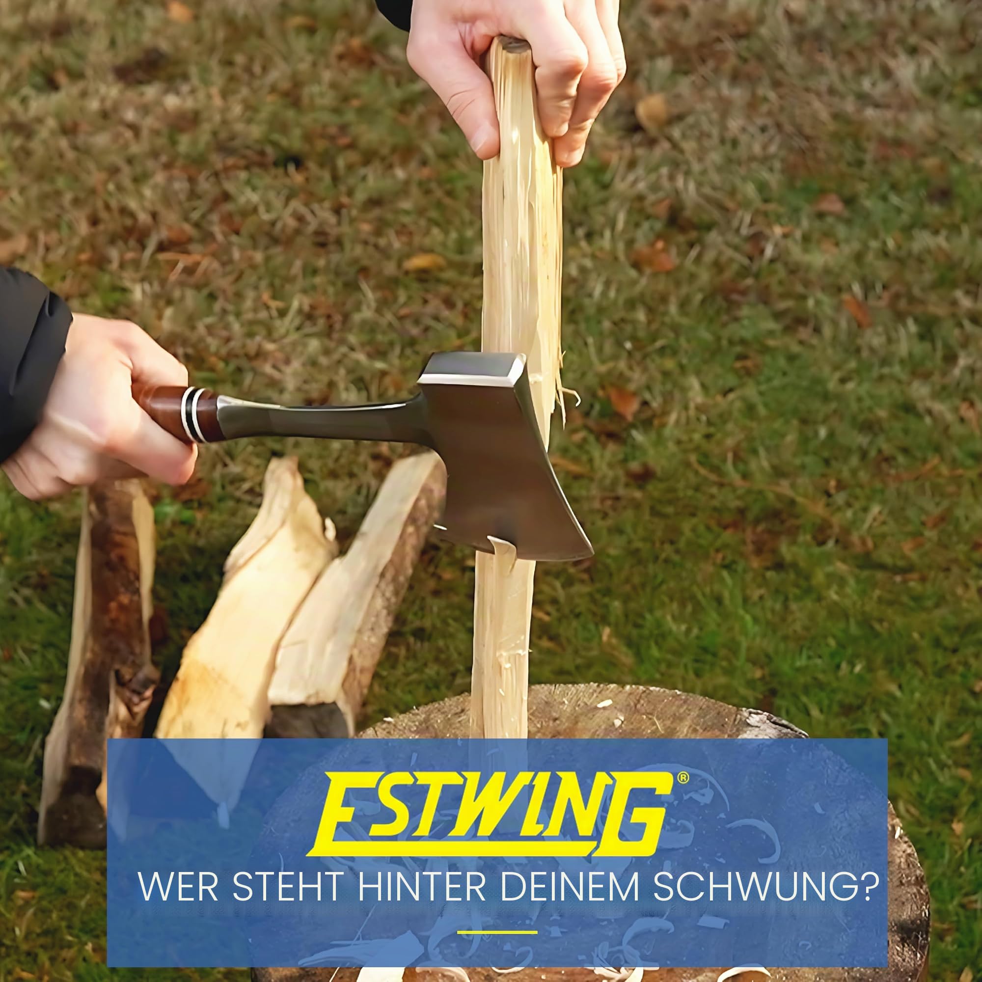 Estwing E24A Sportler-Axt, mit Nylon Schutzhülle, 35,6 cm
