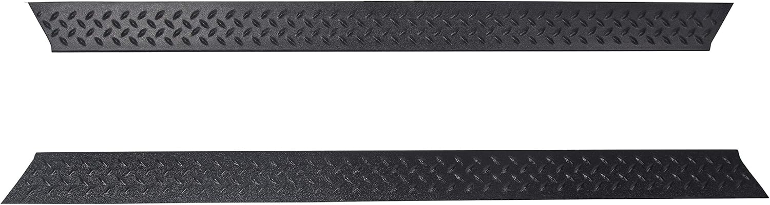 Side Body Armor Rocker Panel Compatible with 1997-2006 Jeep TJ Wrangler Diamond Plate Kit Replacement for 11650.05