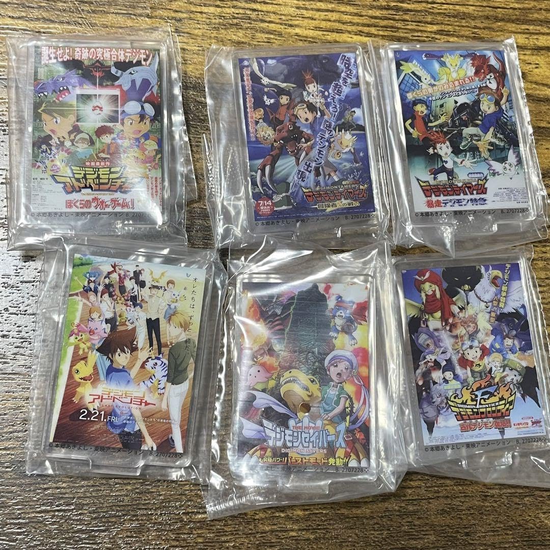 11点セット デジモン 映画シリーズ テレビシリーズ ポスターアクリル