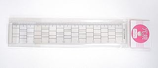 プラスチック加工専門店 【井上製作所】 mini冗規〈定規〉（MJ-005) あみだを辿ると数字にたどり着くよ！お茶目な冗規！