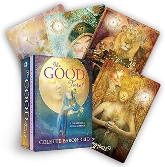 The Good Tarot: A 78-Card Modern Tarot Deck with The Four Elements ― Air, Water, Earth And Fire for Suits ― Inspirational Tarot Cards with Positive Affirmations