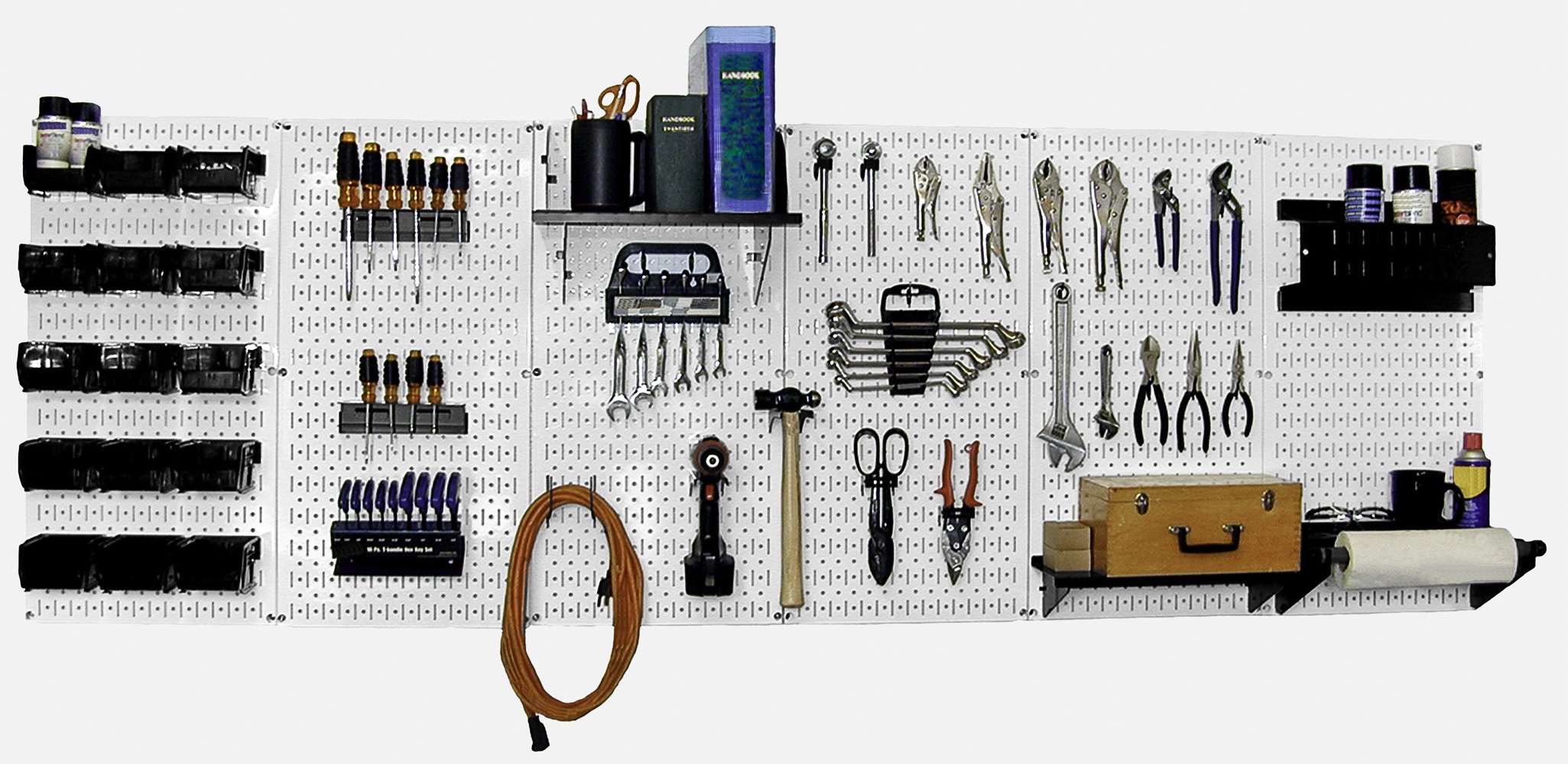 Wall Control 30-WRK-800WB Master Workbench Metal Pegboard Tool Organizer