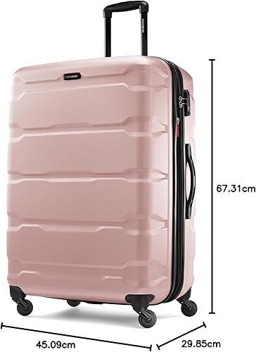 Vista 208 de Samsonite Omni PC - Maleta extensible rígida, verde azulado