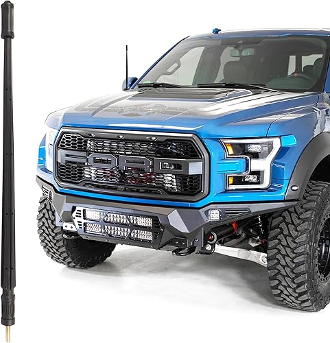 BASIKER Antena para Ford F150 F-150 2009-2024, 13 pulgadas, camión Ford F 150 F250 F350 de repuesto de antena, accesorios Ford F150 mejorados,