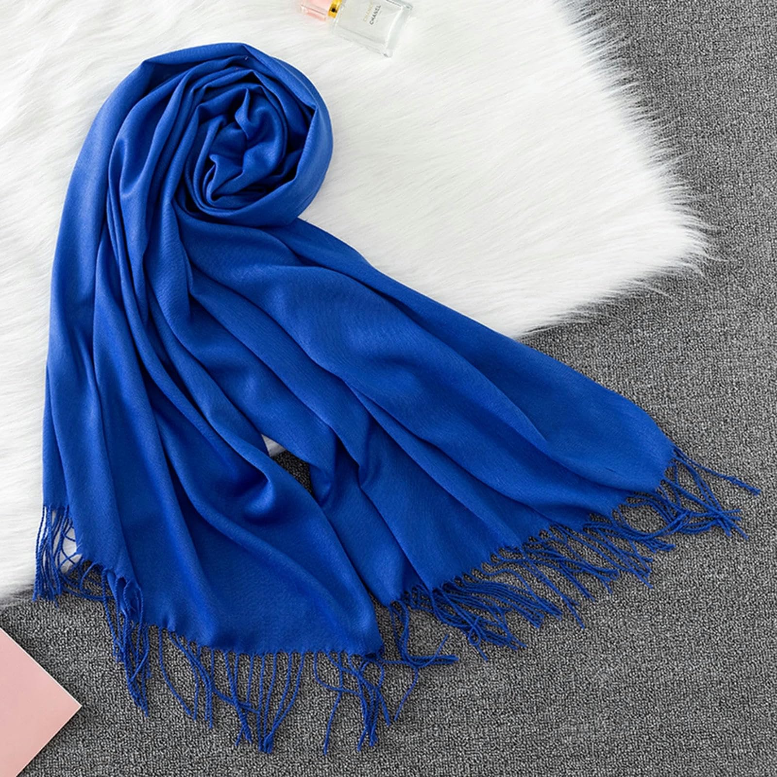 Szalik moda solidny szalik kobiety miękkie zimowe ciepłe szaliki hidżab damski szal chusty bandana fulard