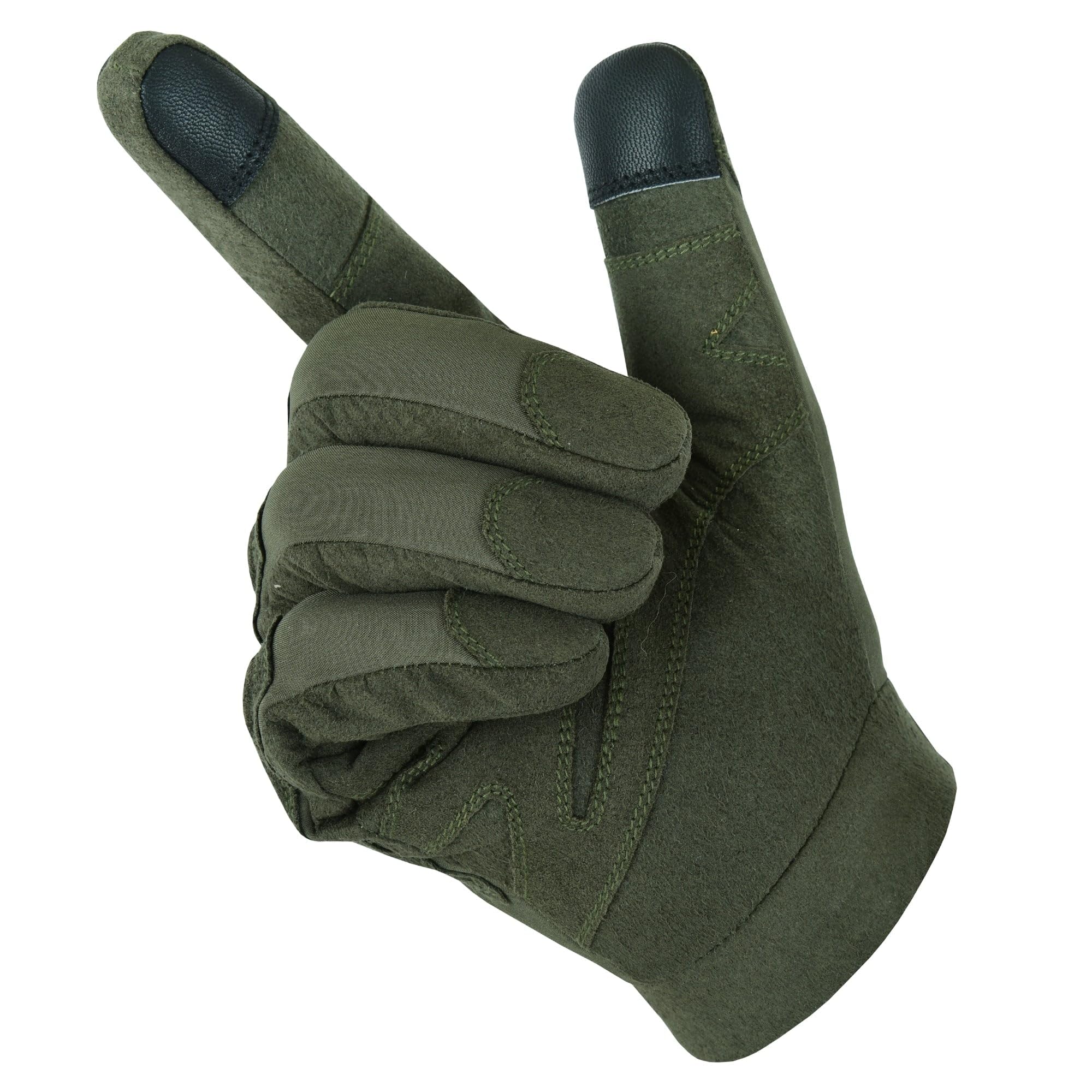 KONUSTEX Guanti da caccia GLADIO verde tattici touch screen