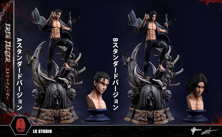 Amazon.co.jp: エレン・イェーガー フィギュア 1/6スケール 塗装