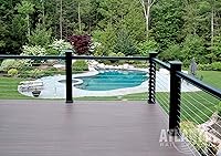 Vista 5 de Atlantis RailEasy C0981-0204 - Tensor de barandilla para cables (paquete de 2)