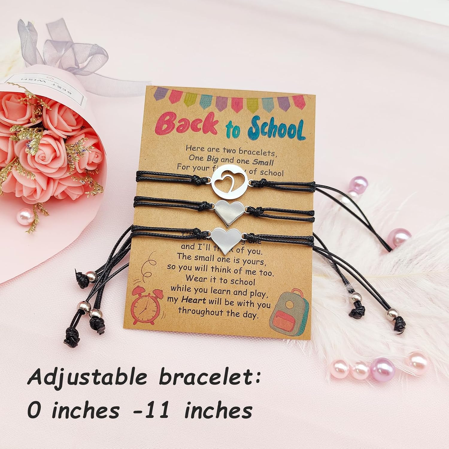 First Day of School Bracelet Back to School Bracelet First Day of School