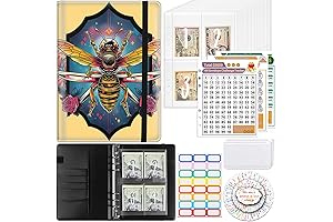 Bee-Themed Sized Savings Binder