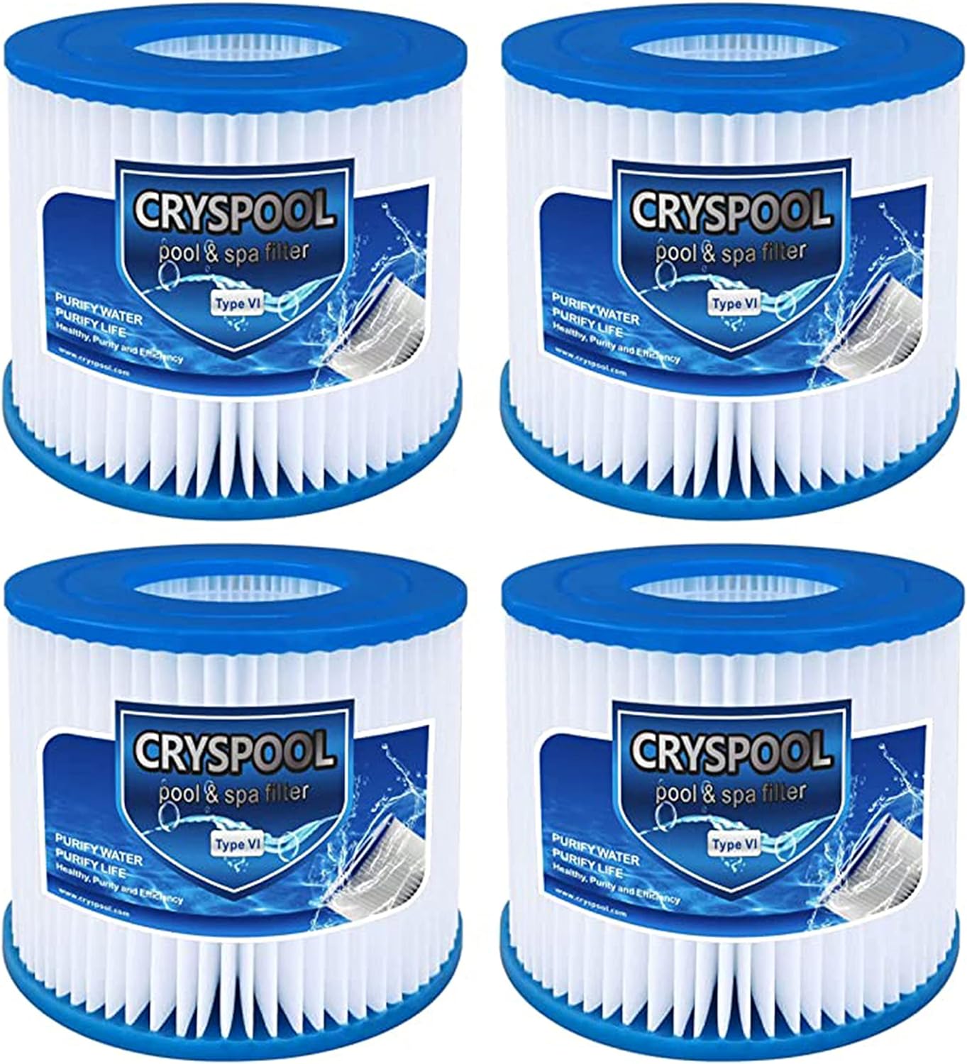 Cryspool Type S1 Spa Filter Compatible with Intex Type S1