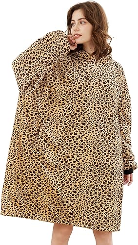 Vista 19 de LetsFunny Manta con capucha, manta de forro polar Sherpa de gran tamaño, súper suave, cálida y acogedora con bolsillo gigante, para mujeres, Aguacate