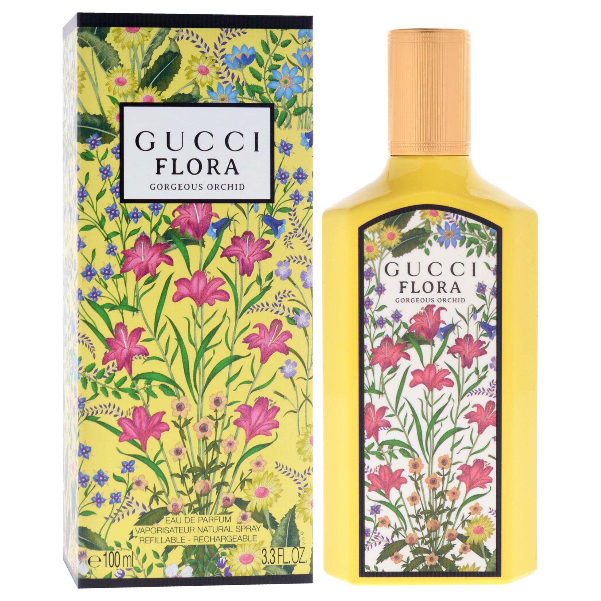Amazon.com : Flora Gorgeous Orchid by Gucci for Women - 3.3 oz EDP