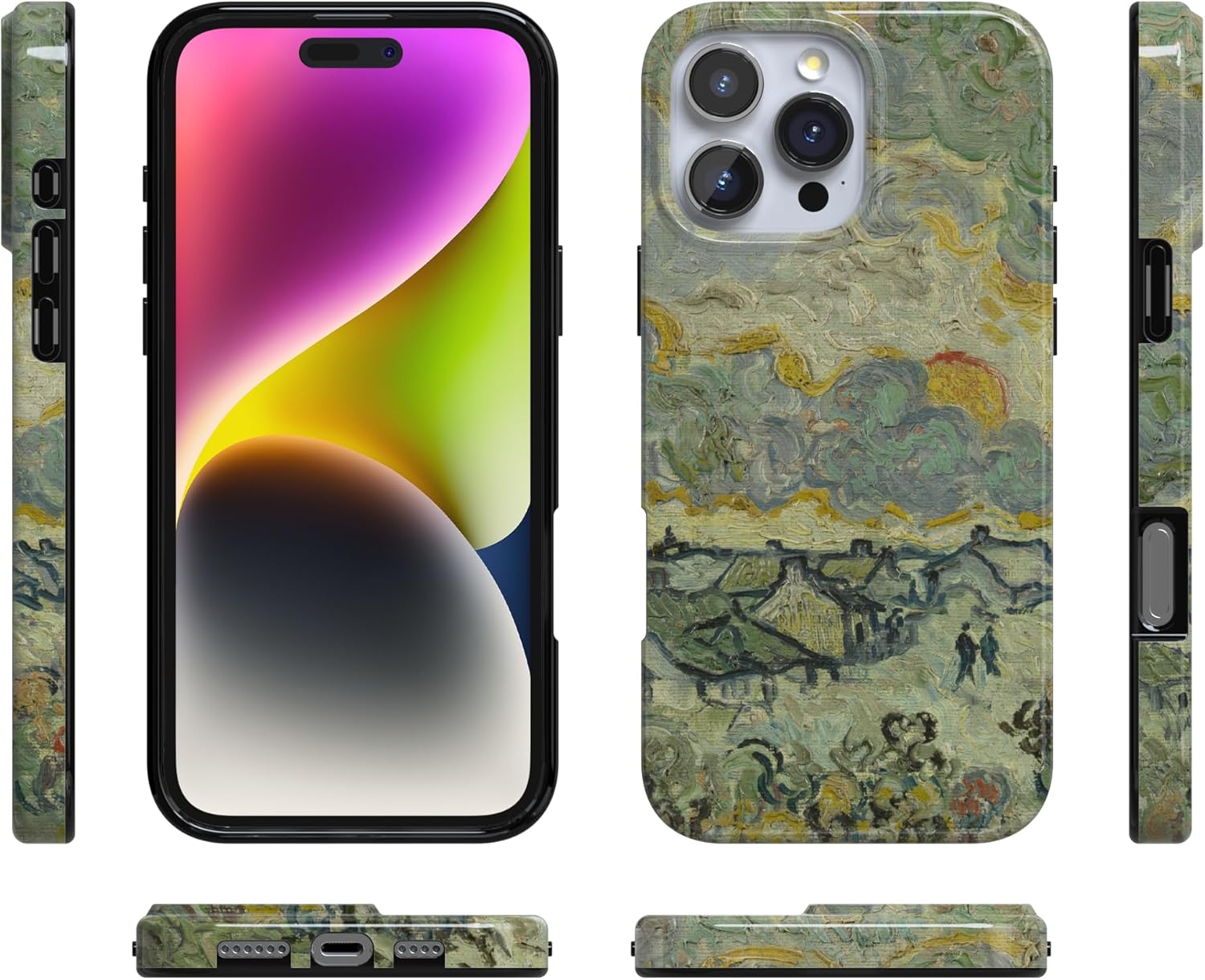 Casely iPhone 16 Pro Case | Van Gogh | Reminiscence of Vincent | Compatible with MagSafe | Classic Ultra Slim Design