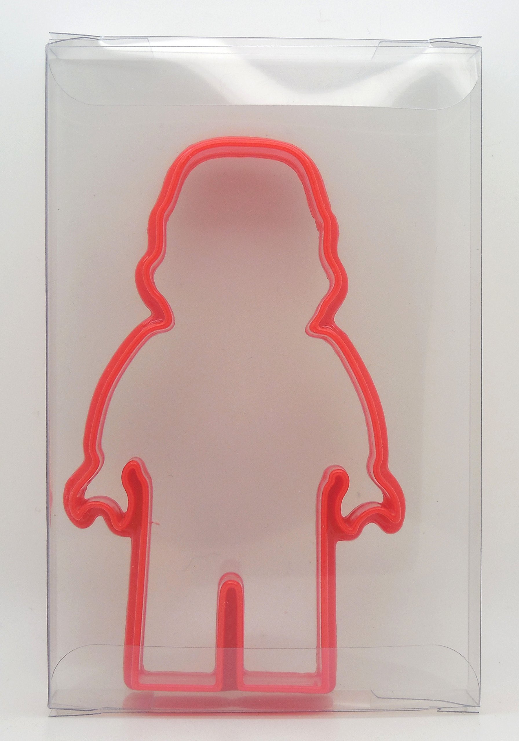 Goggly Red Storm Trooper Minifigure Cookie Cutter, Biscuit, Pastry, Fondant Cutter