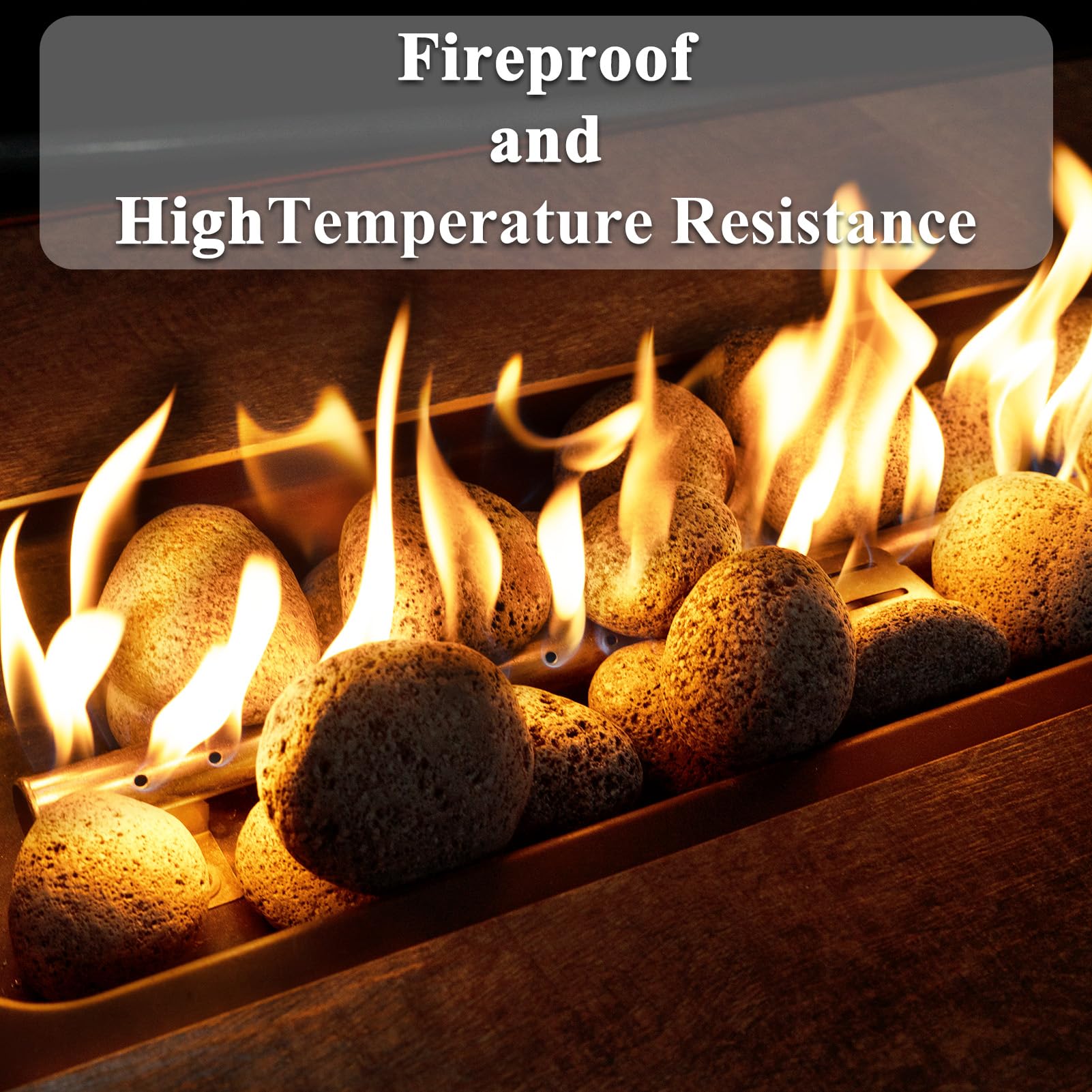 Snapklik.com : GASPRO 10lb Large Lava Rocks For Fire Pit, 3-5 Inch ...