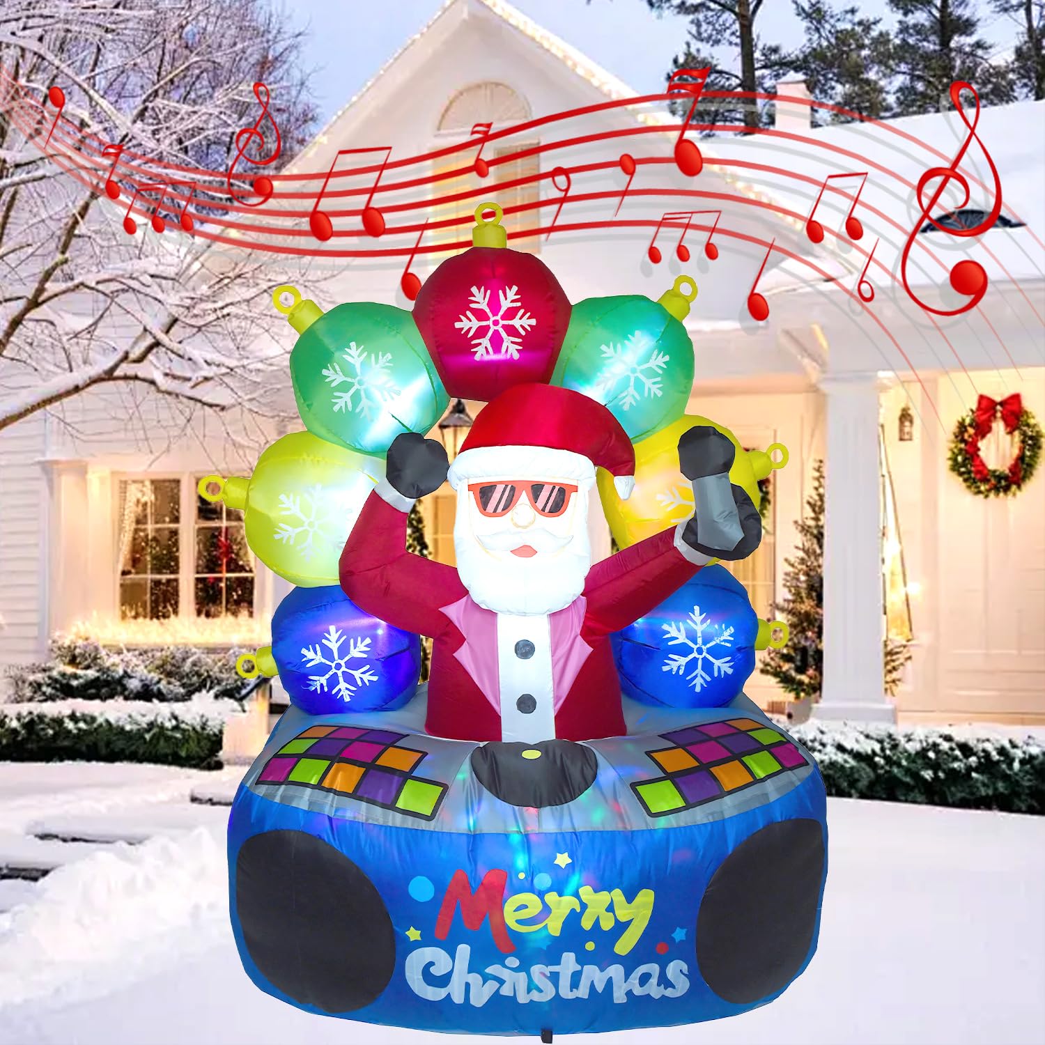 Amazon.co.jp: PIPIMOUSE 高さ6フィート クリスマスサンタ