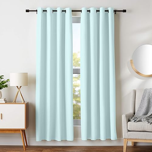 Seafoam Curtains Amazon Com