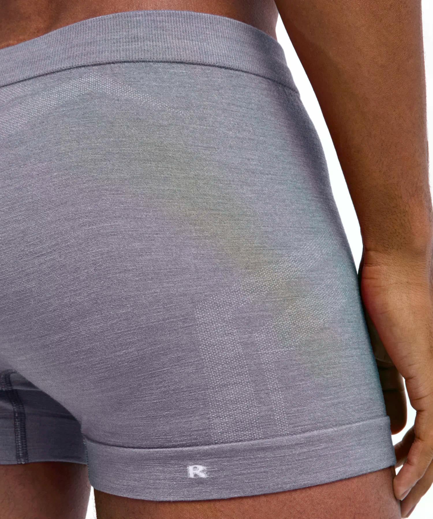 FALKE Mężczyźni Warstwa podstawowa (bielizna) Wool-Tech Light M Bx wełna materiał funkcjonalny regulujące klimat 1 Sztuka, Szary Grey-Heather 3757, L