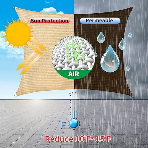 Miniatura 2 de SHADESPEARE Toldo rectangular gris SSP1620 de 6 x 24 pies, toldo de tela duradera con bloqueo UV, hacemos tamaños personalizados