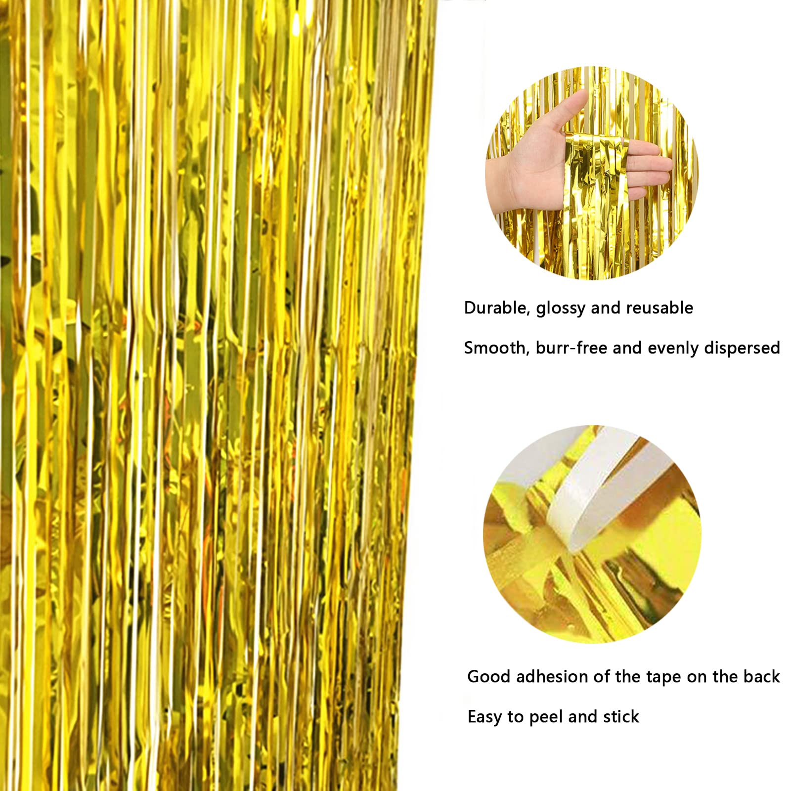 Ghirlande Di Orpelli Con Frange In Lamina Premium Decorazioni - Foto 8