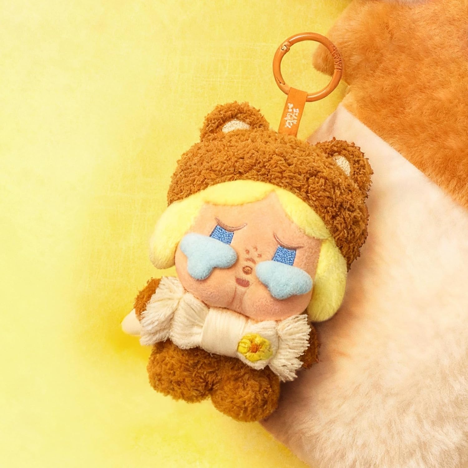 POP MART POP Bean Fluffy & Cozy Series-Plush Pendant Blind Box Figures, Collectible Toys Home Decorations, Holiday Birthday Gifts for Girls and Boys, Whole Set