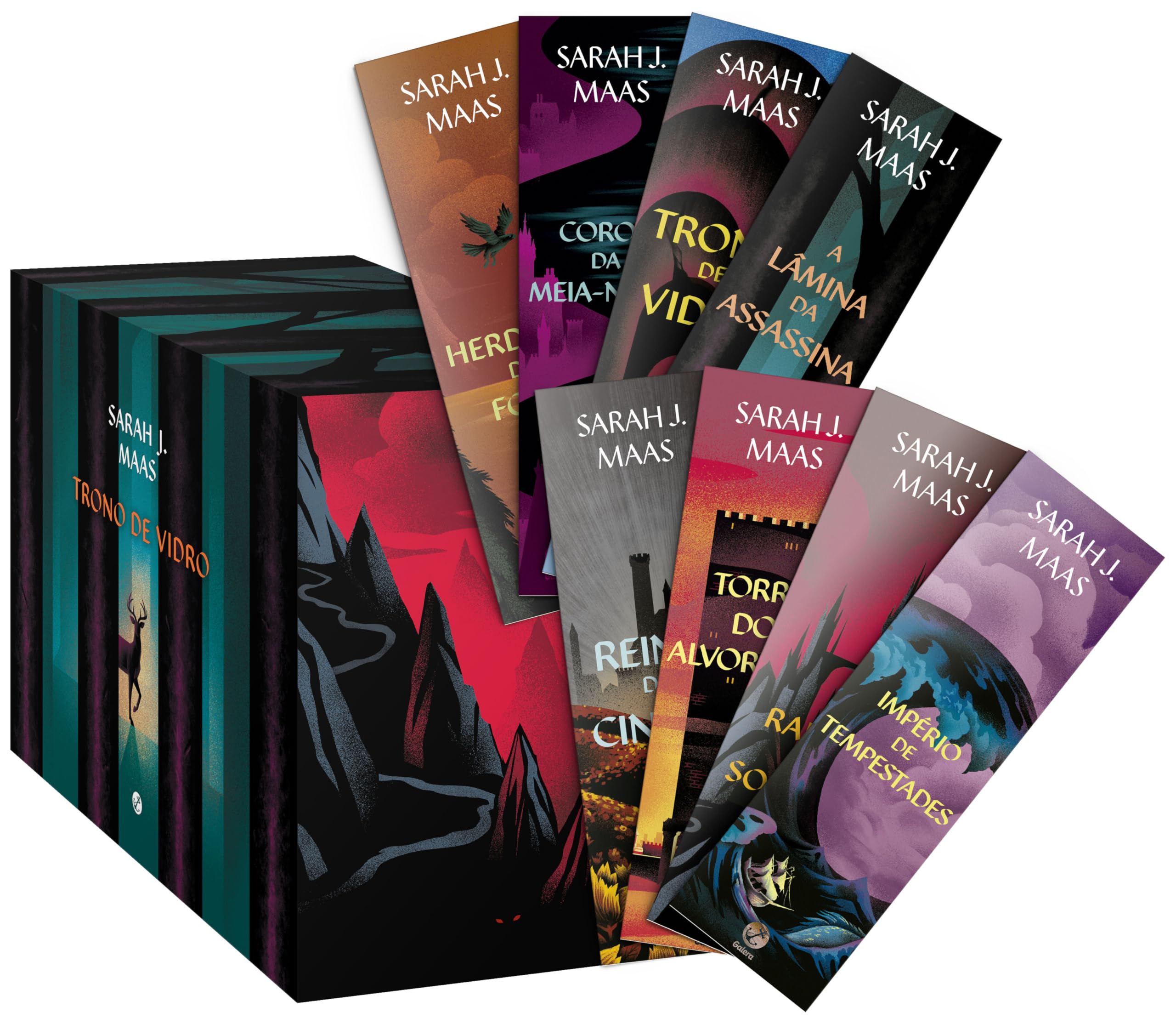 Box Trono de vidro - Novas capas | Amazon.com.br