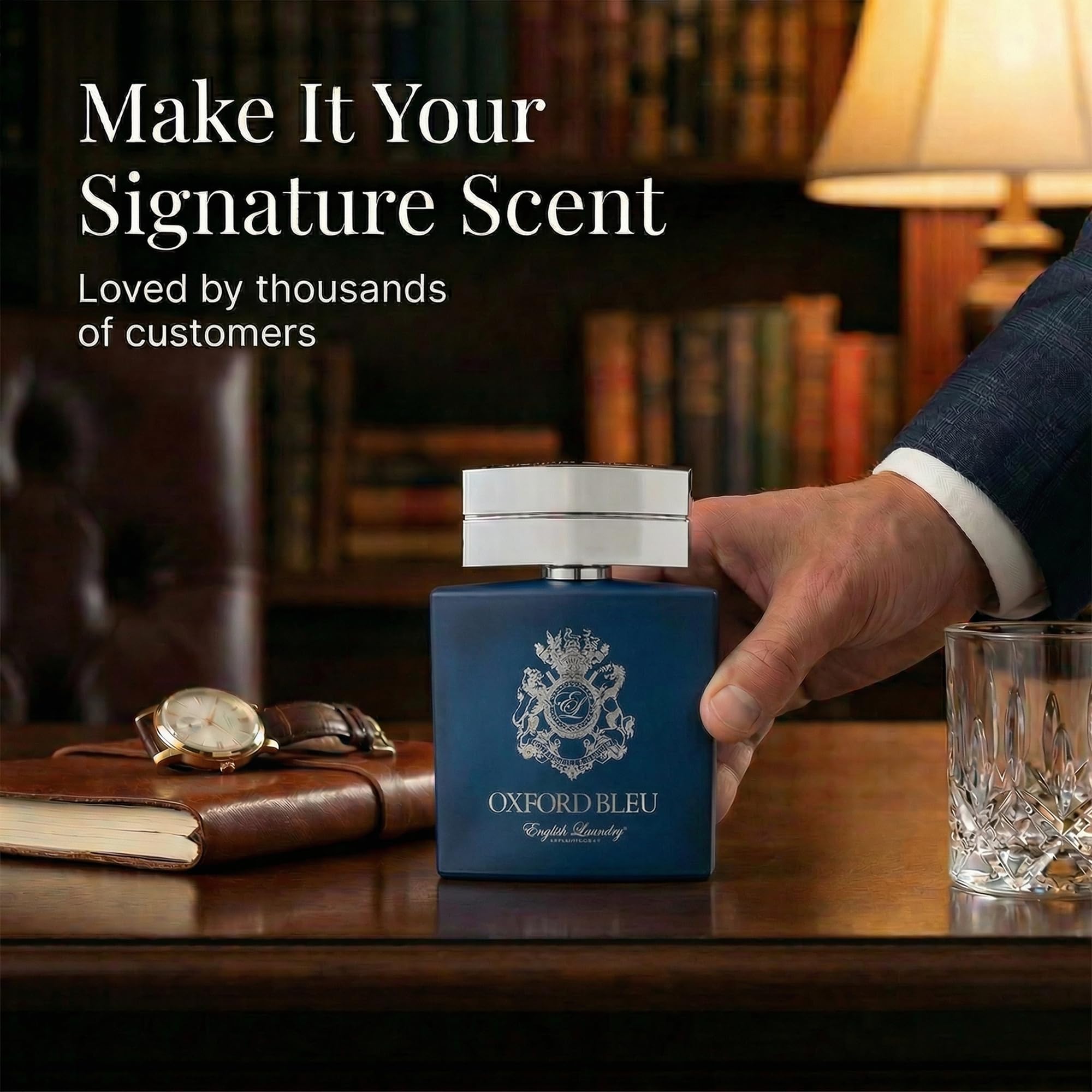 Amazon | Oxford Bleu by English Laundry Eau De Parfum Spray 3.4 oz