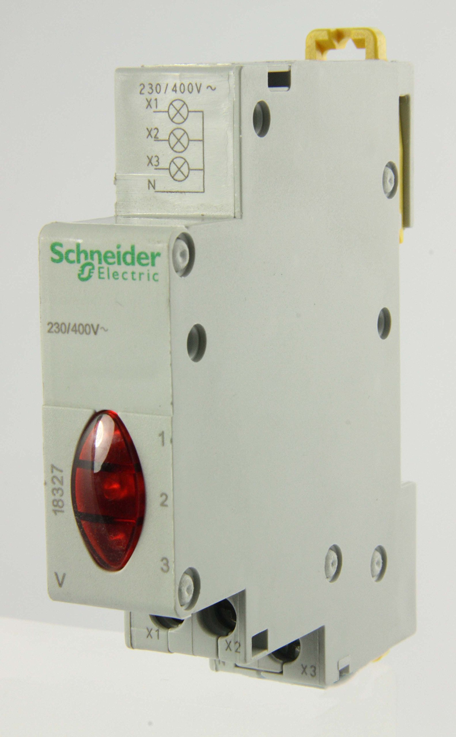 Schneider V - 18327-3 Phase Red Voltage Indicator Light Module 230/400 vac
