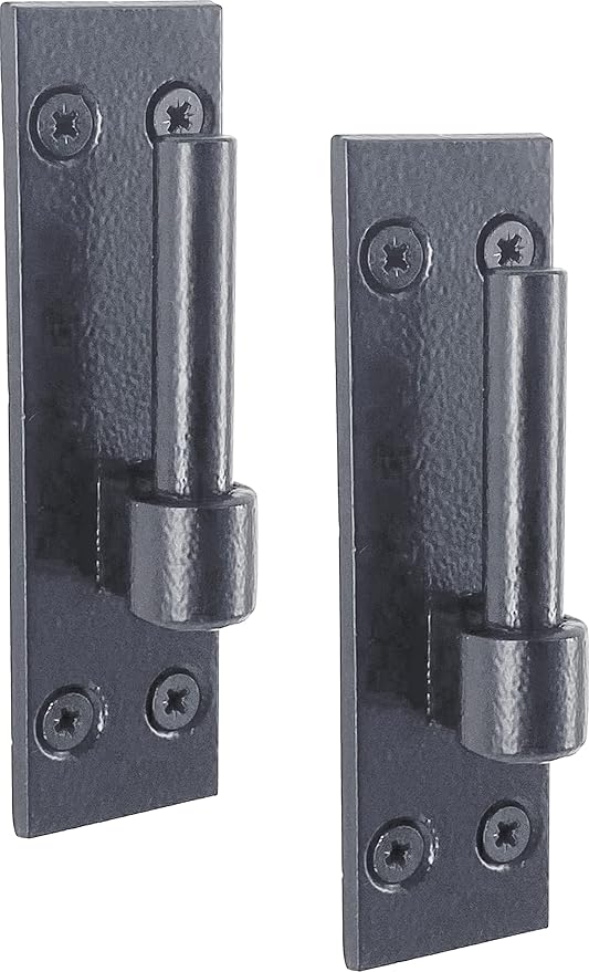 IRONTITE® 2 Pack Heavy Duty Gate Hinges with 12mm Pin to Suit Hook and