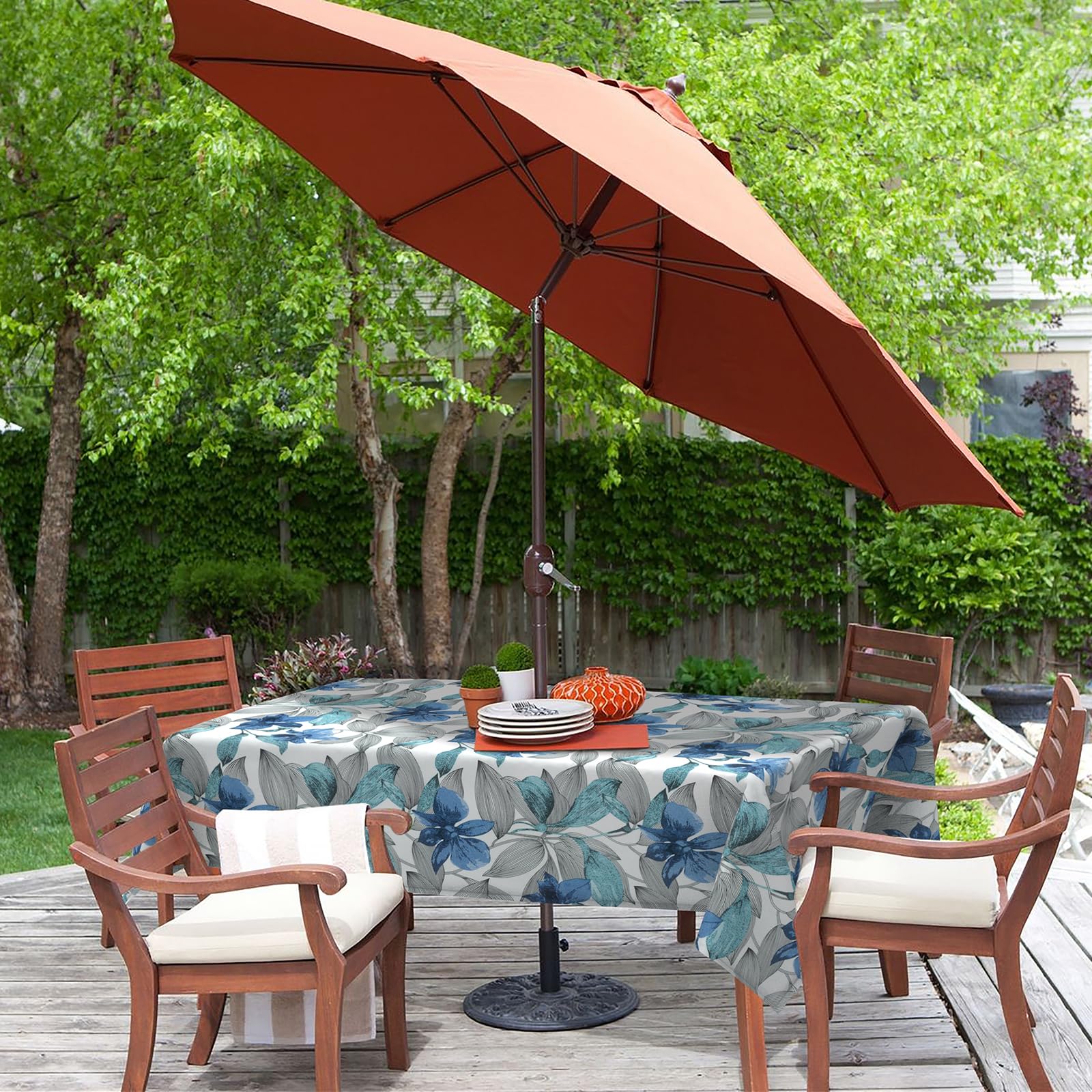 double vented patio umbrella strut assembly 13ft 2 Tier Double-Sided Patio Vented Umbrella with Base, Without Lights / Beige