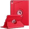 APPLE 11 inch iPad A16 iPad Air 10.9 inchiPad 10.Gene 10.9 Wi-Fi 360 Degree Rotating Tablet Case Red with Horizontal and Vertical Stand