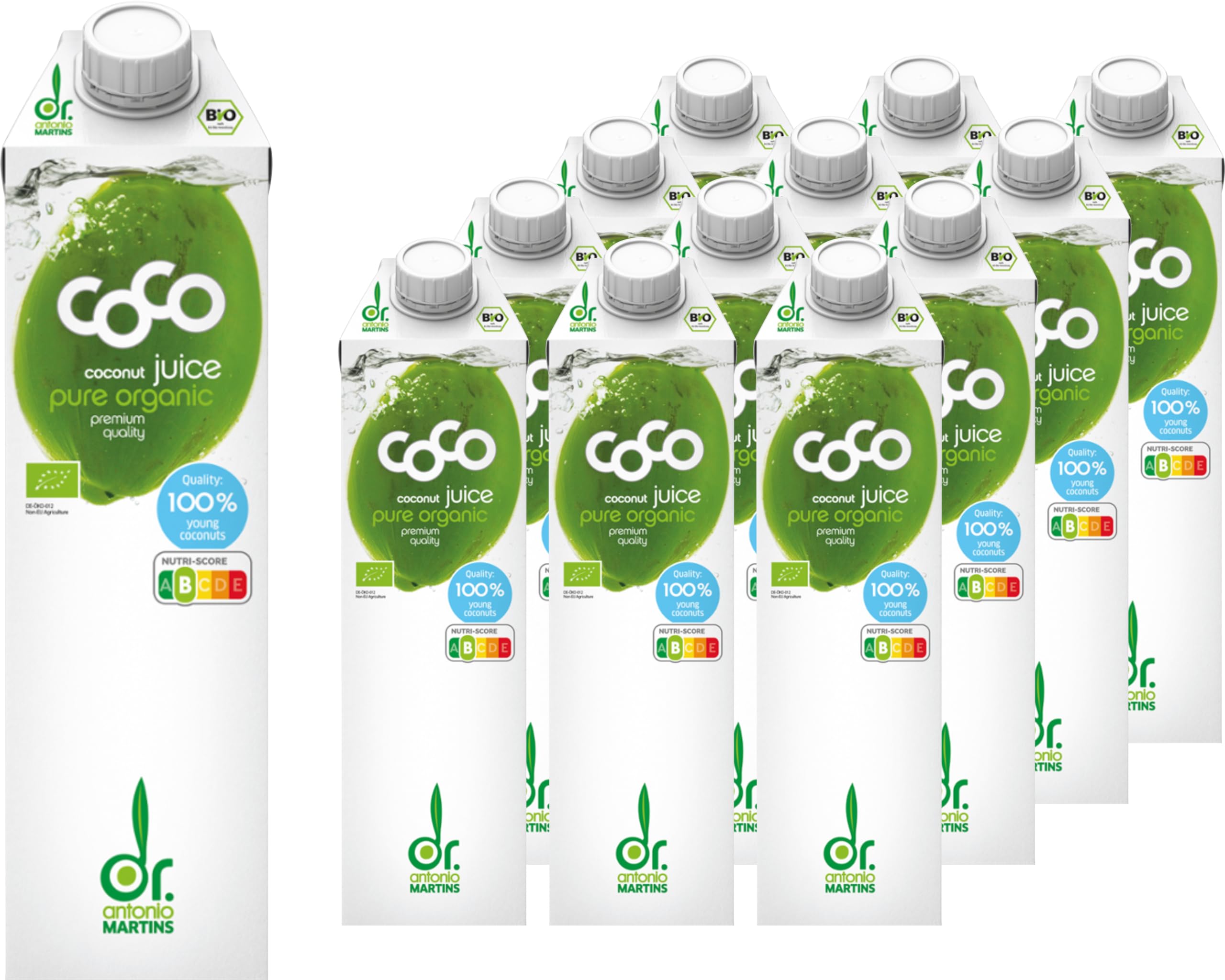 Dr. Antonio Martins 12x Bio Coco Juice Pure