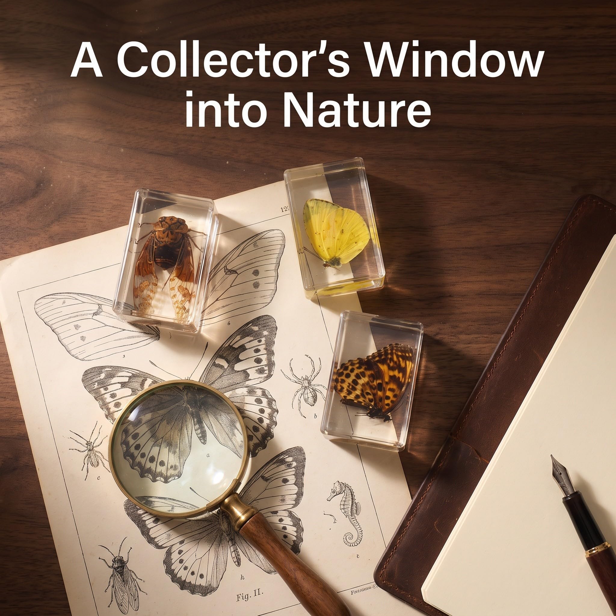 YARNOW 20 Pezzi Specimen Entomologico in Resina Trasparente per | Valore Espositivo, Lettura Visiva Chiara, Supporto Didattico Versatile, per Aula di Biologia e Collezione
